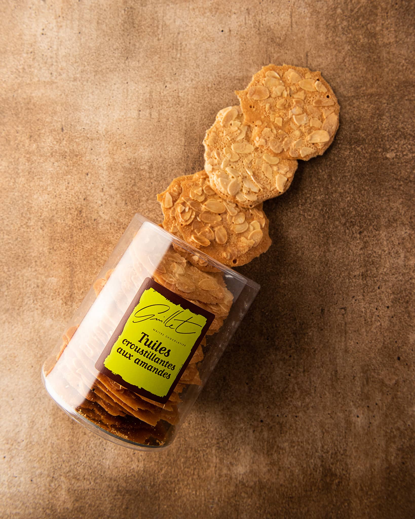 TUILES AUX AMANDES - La Maison Guillet - Pâtissier Chocolatier à Romans