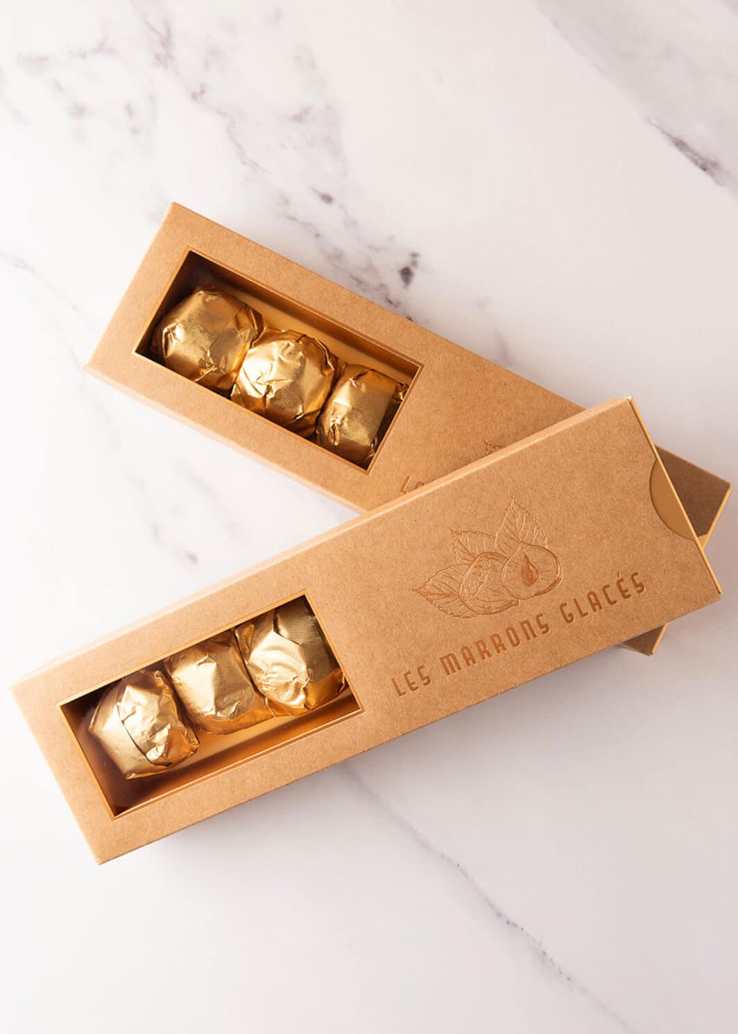 Marrons Glacés pliés