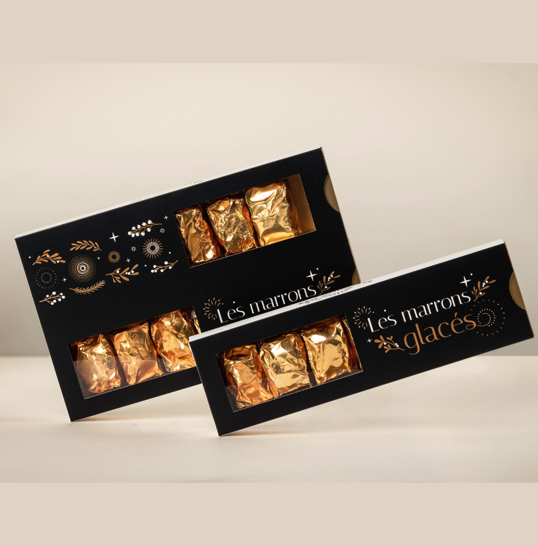 Marrons Glacés pliés