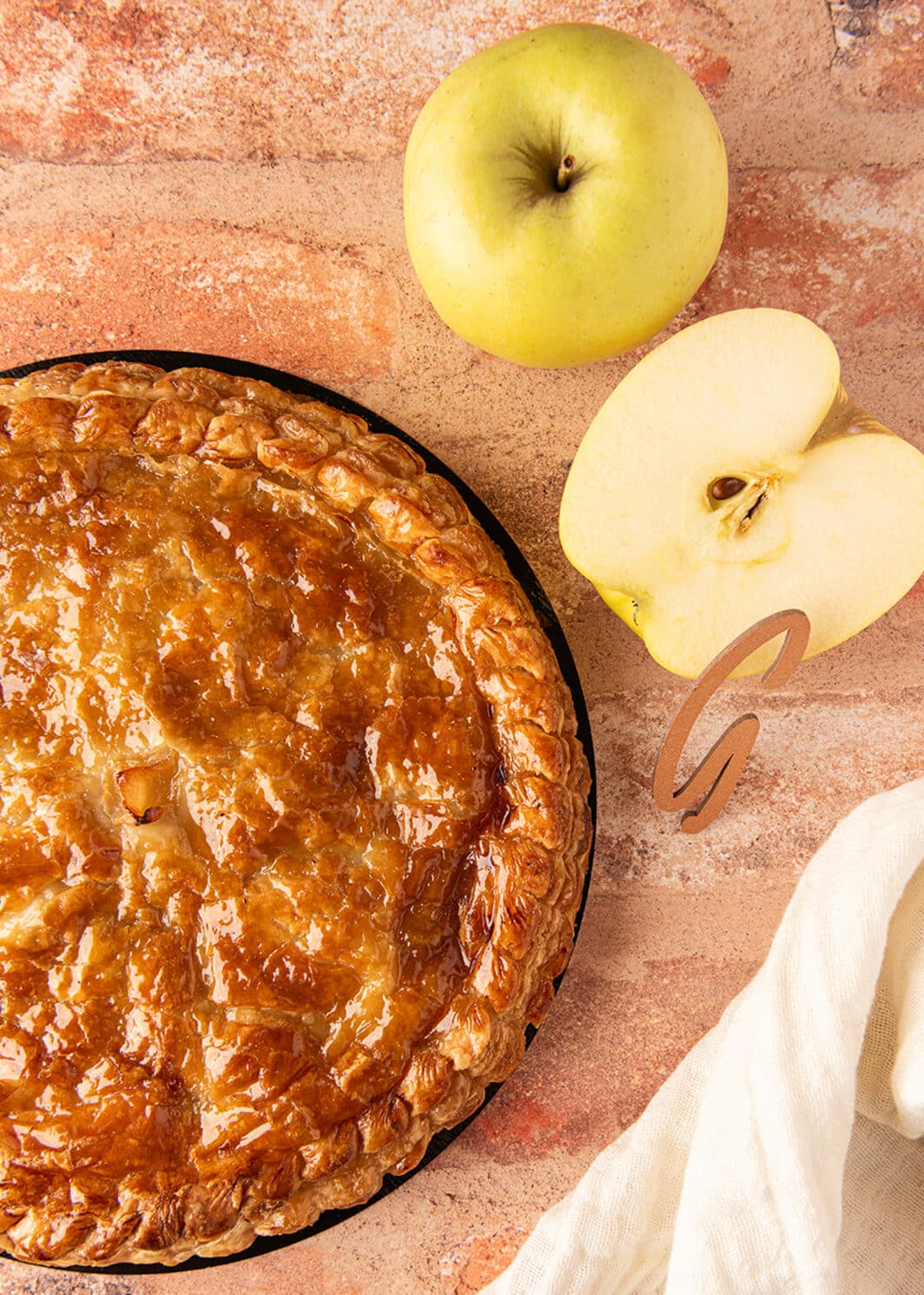 Galette Frangipane Pommes