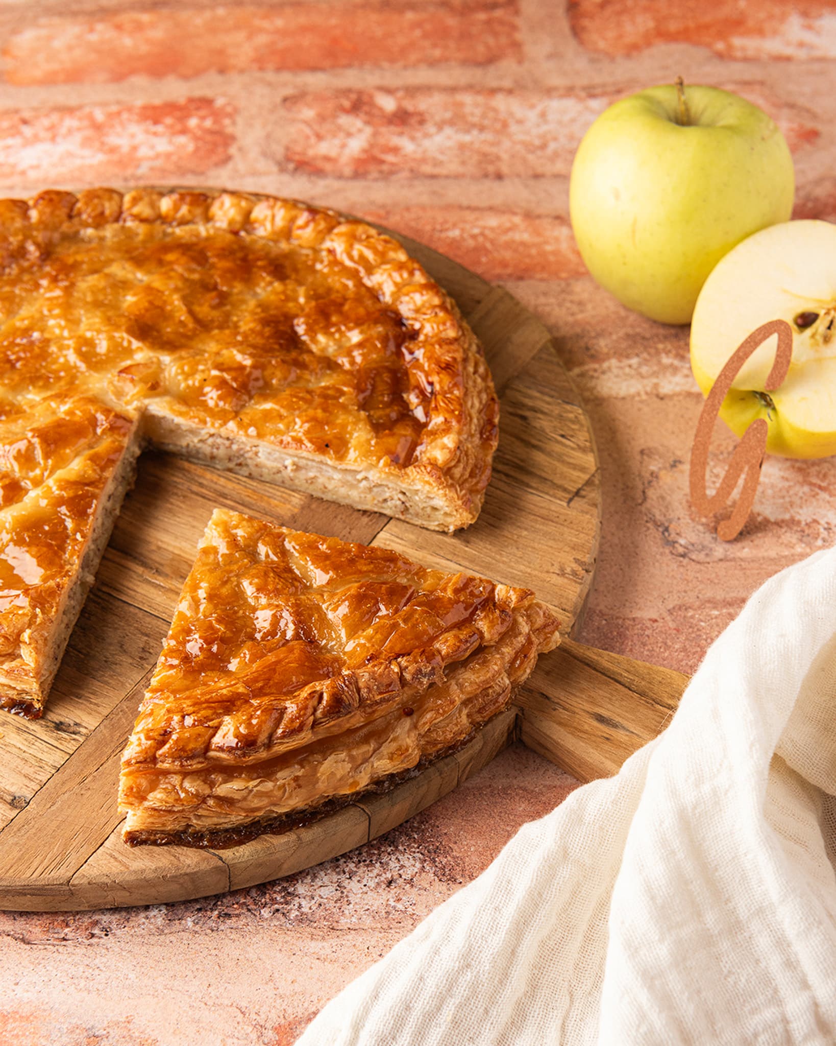 Frangipane pomme- Galette des Rois