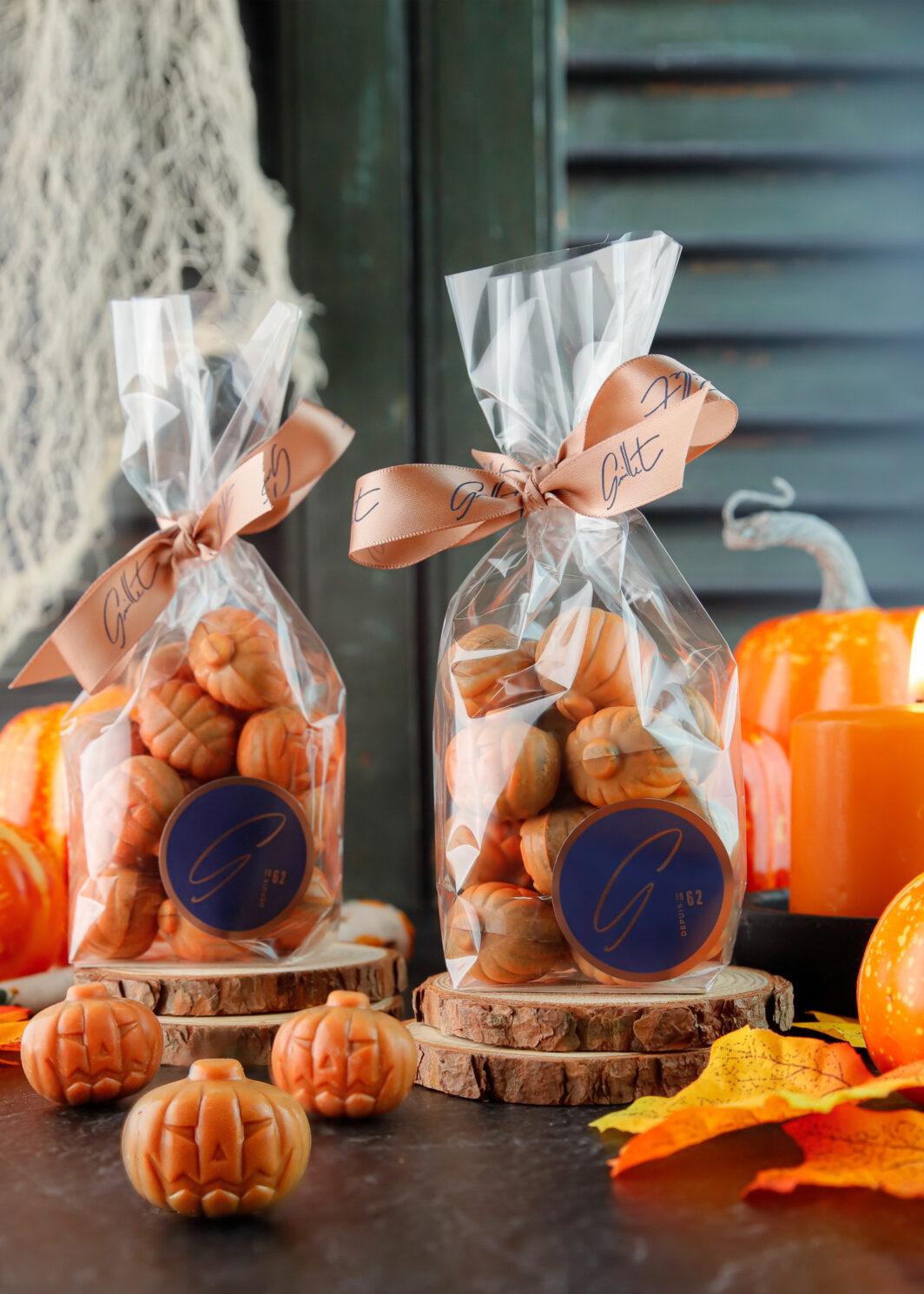 Sachet de citrouilles praliné