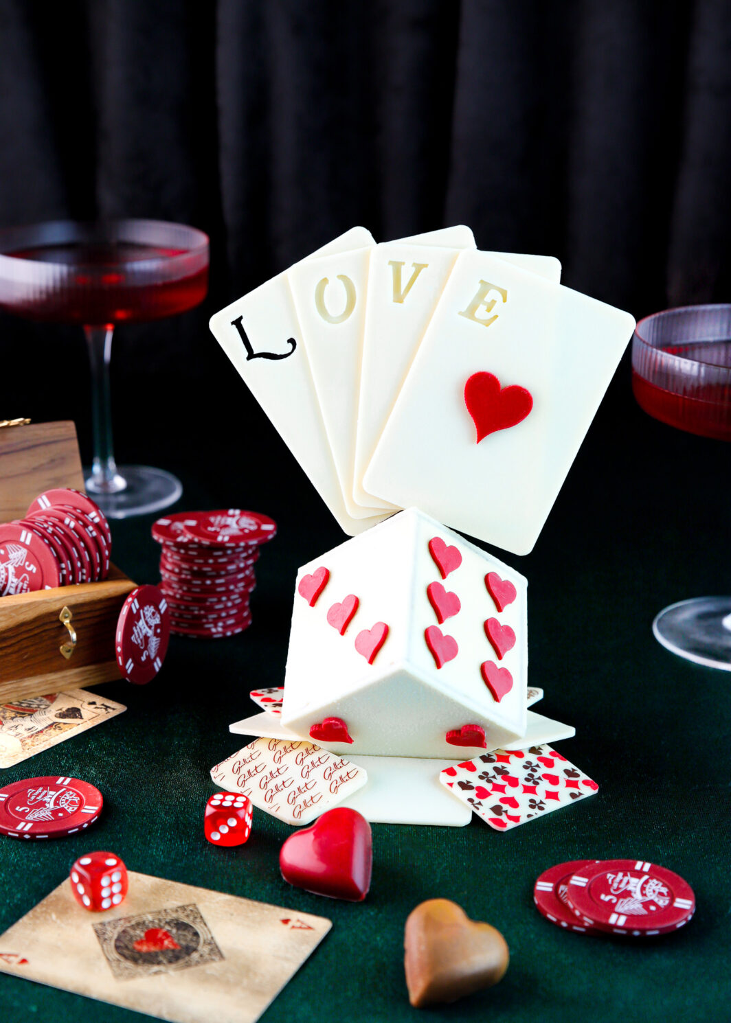 Jeu d'amour - en chocolat