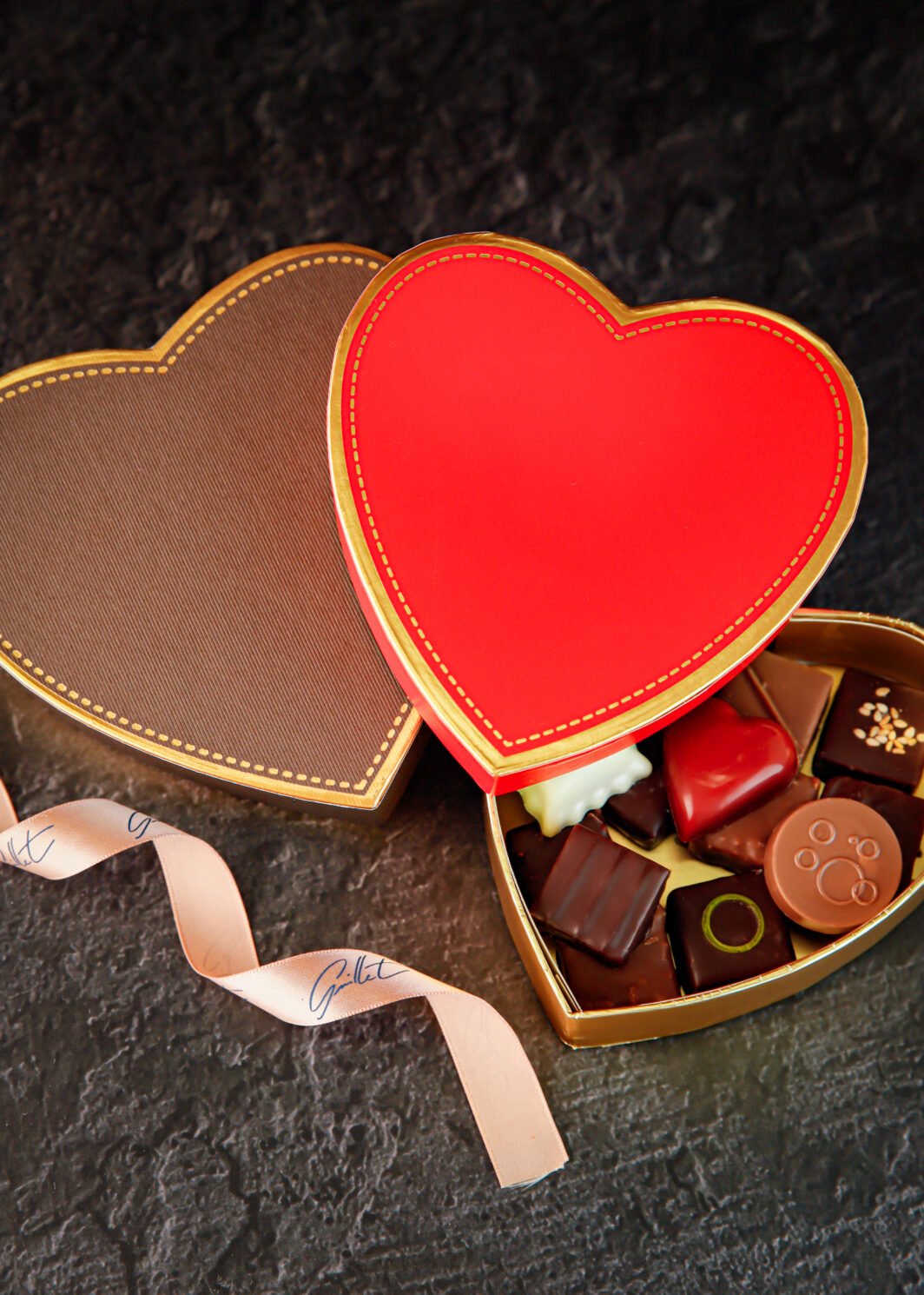 Coffret Coeur - chocolats