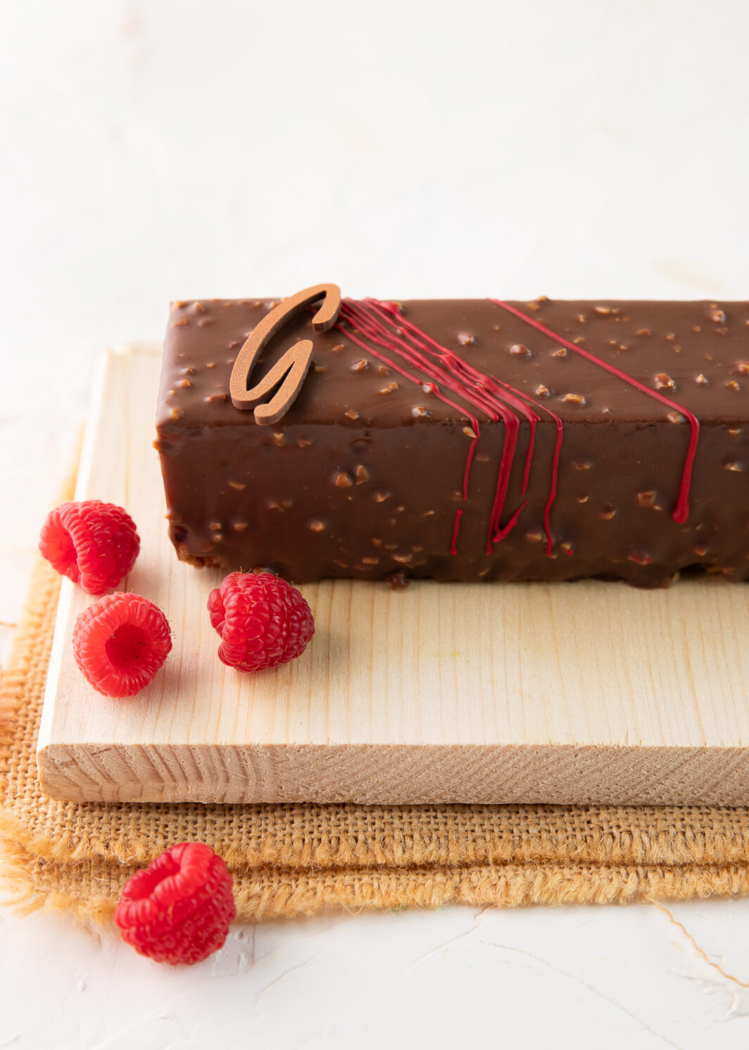 Cake Noisette Framboise