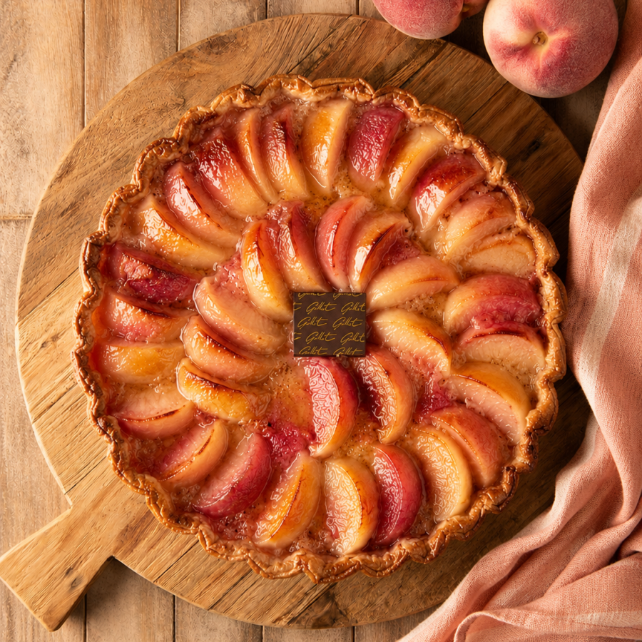Tarte peches blanches 2026