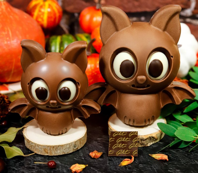 Baby & Mama Chauve-souris en chocolat de la collection Halloween de la maison guillet